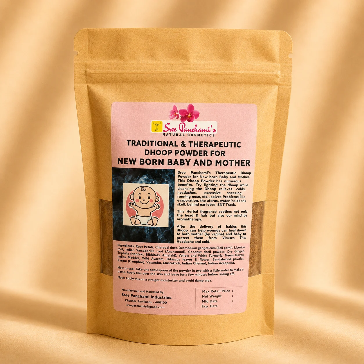 Traditional & Therapeutic Dhoop Powder for Newborn Baby & Mother - Image 2
