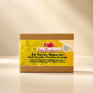52 Herbs Natural Bath Powder Handmade soap