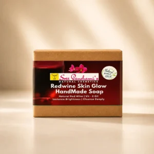 Red Wine Skin Glow Handmade Soap