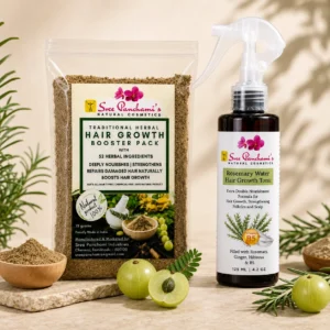 Rosemary Vitamin B5 Hair Growth Tonic  (With Hair booster Pack Free)