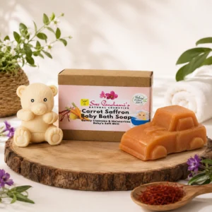 Carrot Saffron Baby Bath Soap