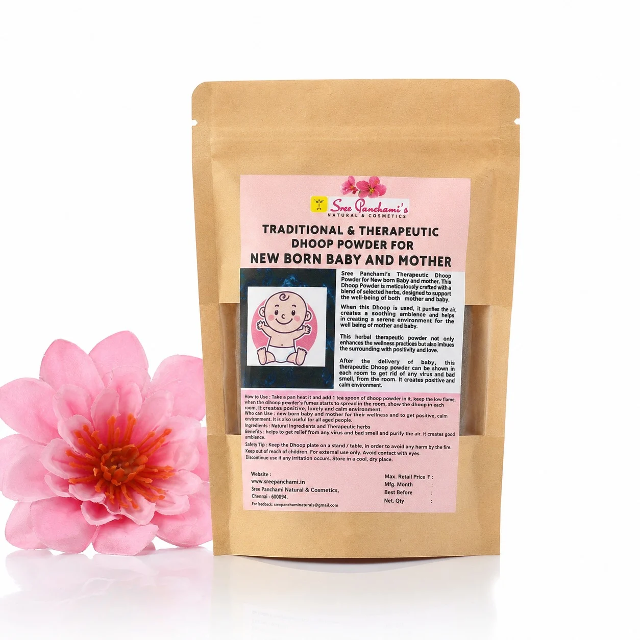 Traditional & Therapeutic Dhoop Powder for Newborn Baby & Mother - Image 4
