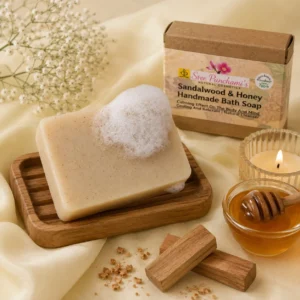 Sandalwood & Honey Handmade Bath Soap