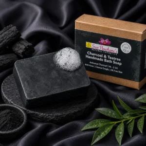 Charcoal & Tea Tree Handmade Bath Soap