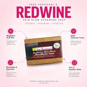 Red Wine Skin Glow Handmade Soap