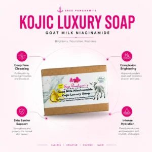 Goat Milk Niacinamide Kojic Luxury Soap