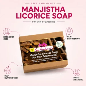 Manjistha Licorice Soap( For Skin Brightning)