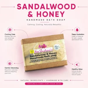 Sandalwood & Honey Handmade Bath Soap