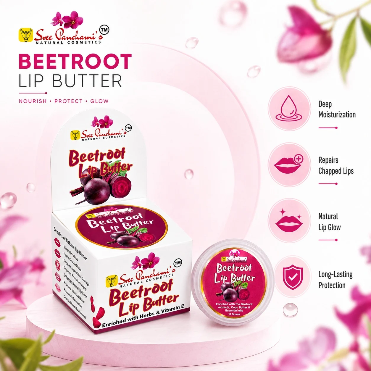 Beetroot Lip Butter - Image 6