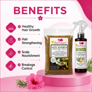 Rosemary Vitamin B5 Hair Growth Tonic  (With Hair booster Pack Free)
