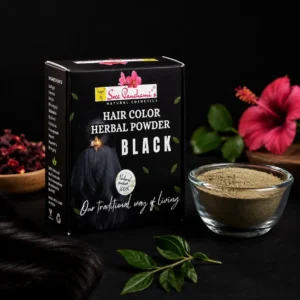 Hair Color Herbal Powder Black