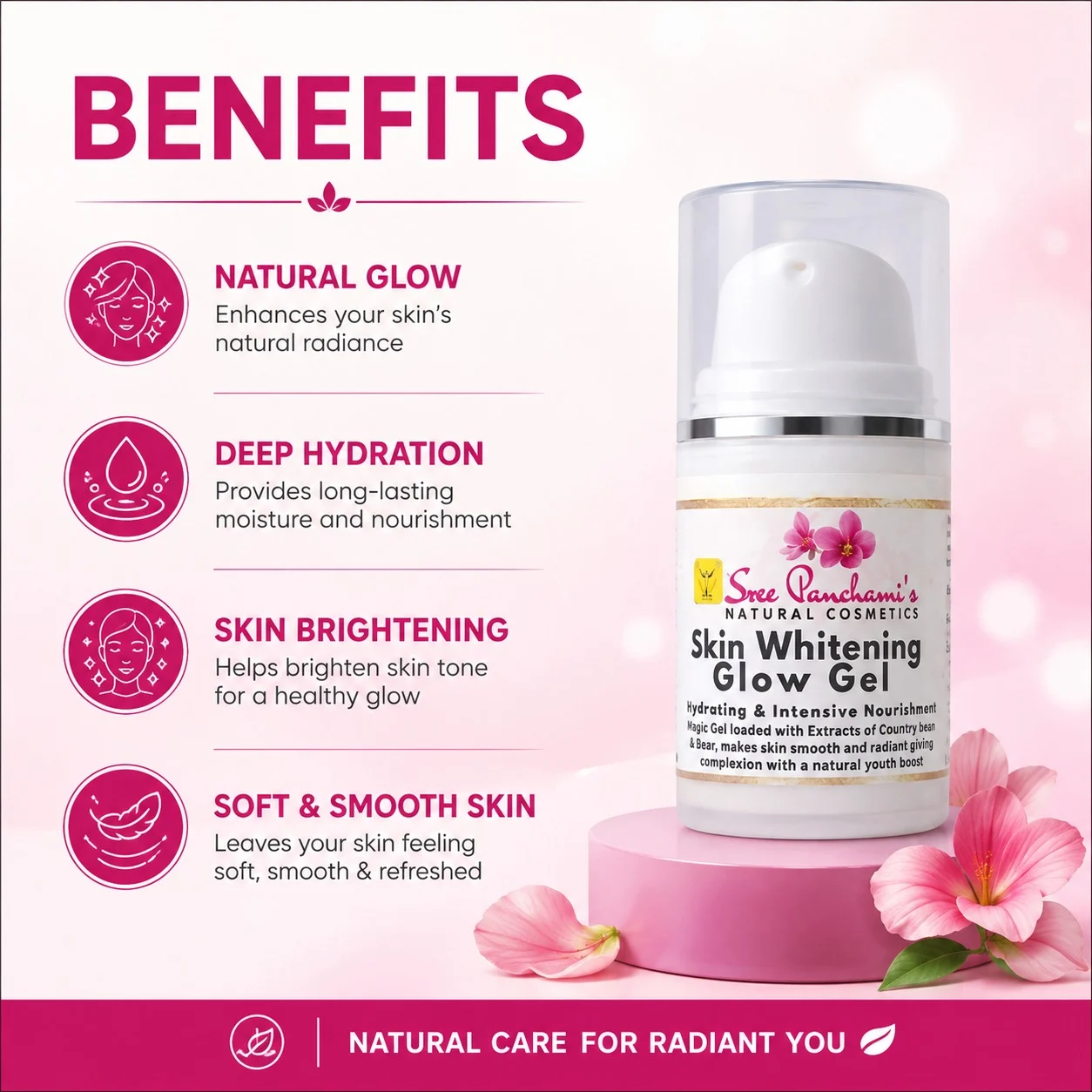 Skin Whitening Glow Gel - Image 5
